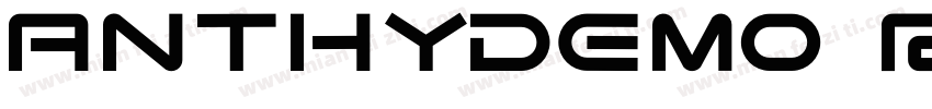 anthyDEMO Regular字体转换